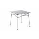 Table à lattes en aluminium o'camp avec housse de transport - structure pliable pour le rangement