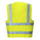 Gilet haute visibilité portwest baudrier double ceinture 