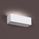 Aplique murale blanche eaco 1 ampoule