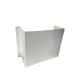 Cache trop plein alu 200x170x80 - Couleur au choix RAL 9016 - Blanc signalisation