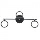 Spot noir techno 3 ampoules 21 cm