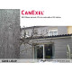 Double lame avec cannelure incurvée CanExel® - Profil RIDGEWOOD - Paquet de 4 lames - Coloris au choix Gris Loup
