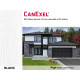 Double lame avec cannelure biseautée CanExel® - Profil VSTYLE - Paquet de 4 lames - Coloris au choix Blanc