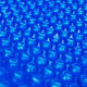 Bâche de piscine bleue rectangulaire en PE 300 x 200 cm 
