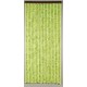 Rideau portière castor 90 x 205 cm - Couleur au choix Vert