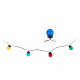 Guirlande 20 boules 80 led 10 m extérieur