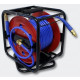 Dévidoir - enrouleur de tuyau pneumatique portable en acier 30 m 12 bar rotation à 360° helloshop26 4216441