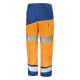 Pantalon poches genoux fluo safe xp - 9b87 - Taille et couleur au choix  Orange-Bleu