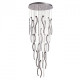 Chandelier argenté megapolis   225 cm