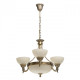 Chandelier laiton classic 3 ampoules 85 cm