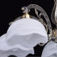 Chandelier laiton classic 5 ampoules 71 cm 