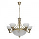 Chandelier laiton classic 5 ampoules 95 cm