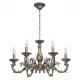 Chandelier laiton classic 6 ampoules 90 cm
