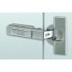 Charnière INTERMAT pousse-lache TH 42 à VISSER, ouverture 110° A visser TH 42 B-3.5mm (coudure 16 mm) CG3930481