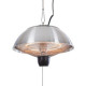 Sunred chauffage suspendu 1500 w halogéne argenté ce11rvs