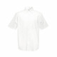 Chemisette de travail fruit of the loom oxford manches courtes Blanc