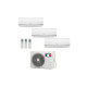Climatiseur reversible tri-split airton - a poser soi-meme - 2600w - 3500w