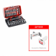 Coffret de douilles de serrage et vissage 1/4'' + kit accessoires voiture facom r2nanoc217im