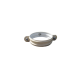 Collier de fixation Alu 10/10ème pour descente d'eau pluviales ronde - Diamètre et couleur au choix