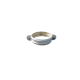 Collier de fixation Alu 10/10ème pour descente d'eau pluviales ronde - Diamètre et couleur au choix RAL 9016 - Blanc signalisation