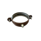 Collier de fixation Zinc 7/10ème pour descente d'eau pluviales ronde Ø100 - Couleur au choix 