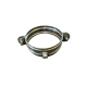 Collier de fixation Zinc 7/10ème pour descente d'eau pluviales ronde Ø100 - Couleur au choix