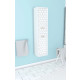 Colonne de salle de bain scandinave blanc à suspendre - h150xp25xl35cm - NORDIK TEGNINGER Aurlane - LAV486