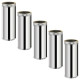 Lot de 5 tdpi500 conduit double paroi isolé polycombustible longueur 50 cm    inox   ø175