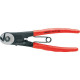 Coupe-câbles Bowden, Long. : 150 mm, Capacité de coupe du Ø du câbles métalliques 3 mm