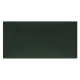 Coussin mural tissu - Forme, finition et couleur au choix Rectangulaire|Vert-sapin|Velours|60 x 30
