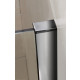 Paroi de douche walk in 760 x 1850 x 6 mm verre anticalcaire avec barre fixation 900mm       