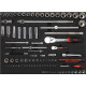 Servante Servi 630N + 200 outils maintenance indus. SAM OUTILLAGE modules mousse - CPP-200M4 