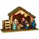 Crèche de noël lumineuse 8 santons eminza