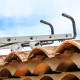 Crochet de faitage pour échelle de toit safein, adaptateur de toit garantie 5 ans – aluminium 