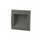 Encastrable de jardin gris fonce sedna h9 cm
