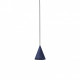 Suspension cuir bleu fada