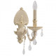 Applique murale beige classic 1 ampoule 28 cm