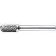 Fraise lime carbure Phantom forme C cylindrique - Bout arrondi - avec denture DT 3 Fine 6-UNI 8x19x6x64 mm - VAN OMMEN - 415300806