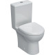 Pack WC au sol Renova compact avec abattant - GEBERIT - 501.859.00.1