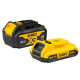 Kit 2 Outils Perceuse Visseuse DCD708 + Visseuse à Chocs DCF787 + 2 batteries (2Ah et 4Ah) + Chargeur + Sac - DEWALT - DCK2078MDR-QW 