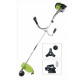 Debroussailleuse thermique vito 33cm3 2 temps 900w coupe 25.5cm tête auto + fil + lame 3 dents + doseur mélange + gilet