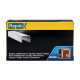 Agrafes en fil plat galvanisés n° 12/12 mm - 5000 pièces - Boite en carton - RAPID-ISABERG - 40100520 