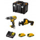 Dewalt kit dwk204 (dcd796 dcs369 2 x 2,0 ah dcb107 tstak vi)