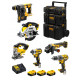 Dewalt kit dwk600 (dcd796 dch273 dcg405 dcf887 dcs331 dcs391 3 x 5,0 ah dcb115 caddy 3en1)