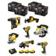 Dewalt kit dwk702t (dcd796 dch273 dcg405 dcf887 dcs331 dcs391 dcs369 3 x 5,0 ah dcb115 4 x tstak vi)