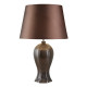Lampe bedford, céramique, avec abat-jour