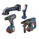 Kit 3 outils bosch : perceuse-visseuse gsr + meuleuse gws + perforateur gbh + 1 batterie 18v 3ah + chargeur - 0615990k6m
