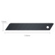 Etui de 10 lames de cutter sécables LBB-10B Excel Black 18 mm - CARPENTRAS SIGN - OL11659 