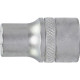 Douille 6 pans 3/8'', Cote s/plats : 6* mm, Long. 28 mm