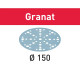 Abrasif STF D150/48 P220 GR/10 Granat pour ponceuse - FESTOOL - 578137 